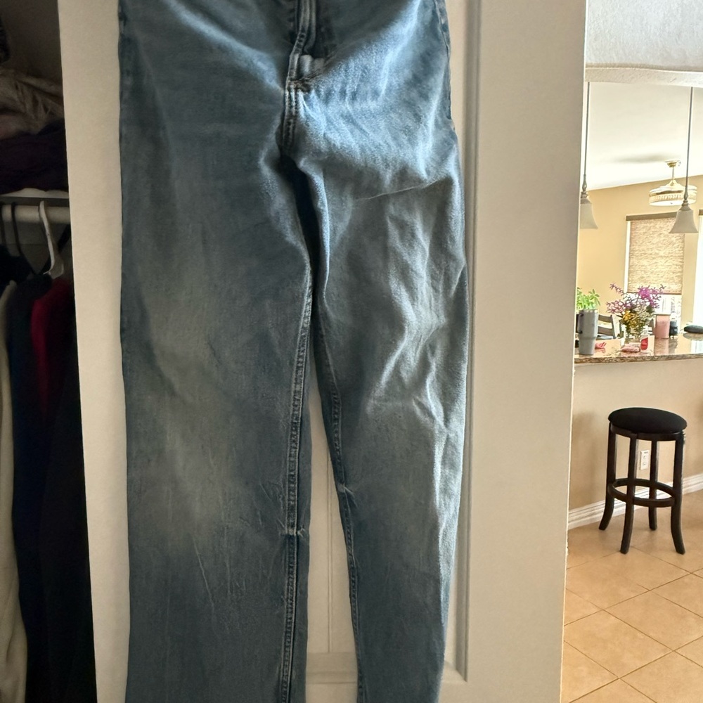 Zara Classic Blue Denim Pants
